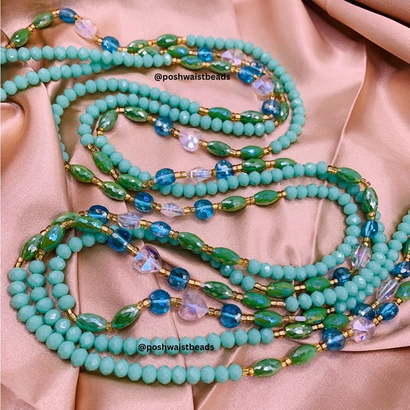 Crystal waist beads | Waistbeads for weight-loss | fashion waistbeads - Picture 1 of 2
